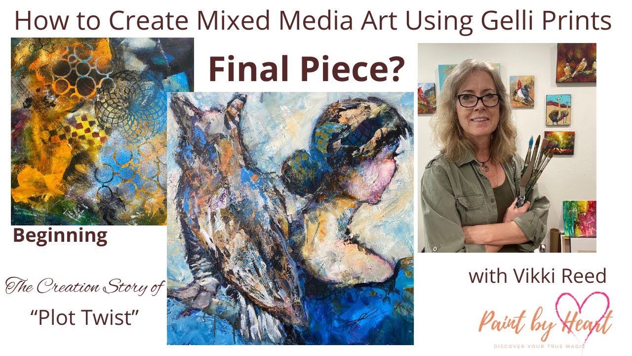 How To Create Mixed Media Art Using Gelli Prints