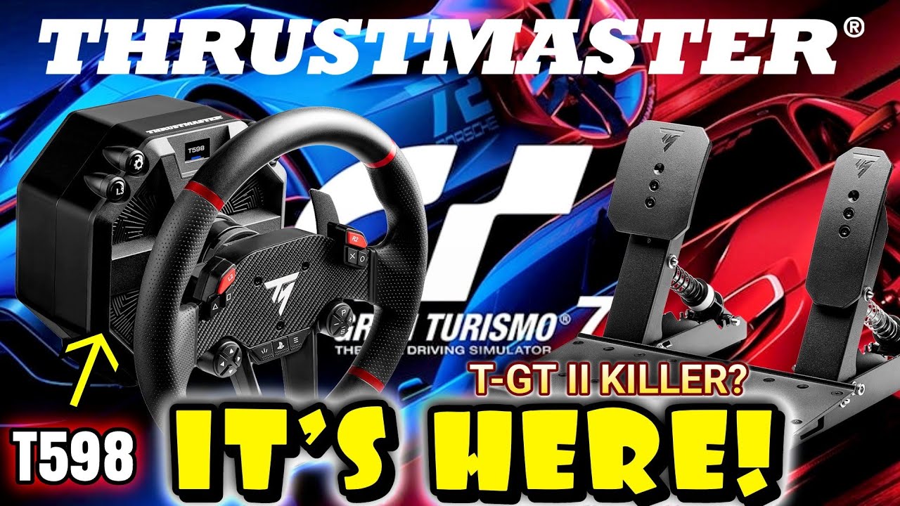 Thrustmaster T598 Direct Axial Drive Review for PS5 (GT7) // T-GT II Killer?