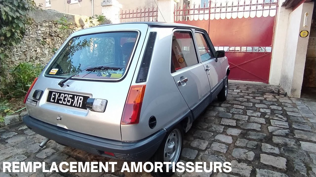 REMPLACEMENT AMORTISSEURS ARRIERE R5 AUTOMATIQUE GTL