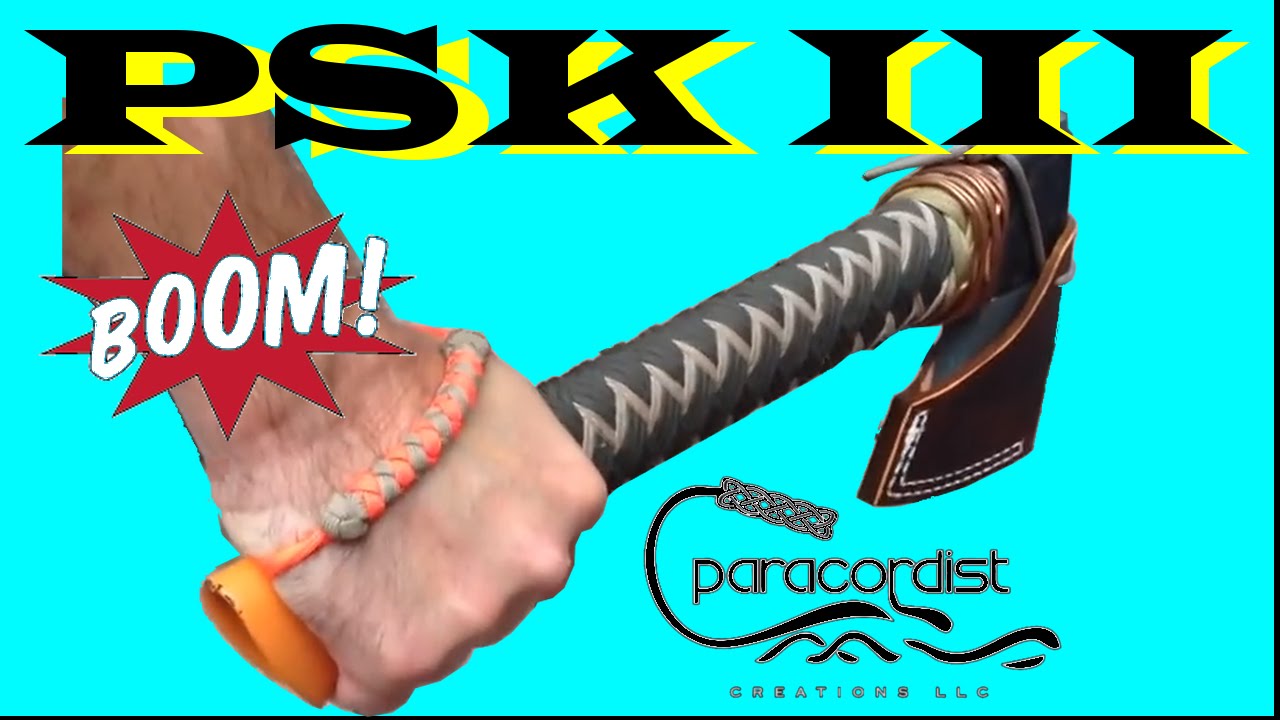 Paracordist PSK Tactical Retention Lanyard III - for knife or hatchet