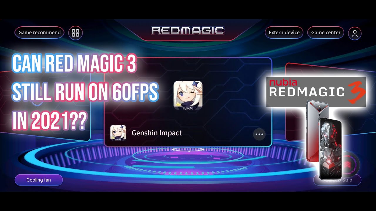 Can Red Magic 3 still run Genshin 1.5 on 60 FPS??