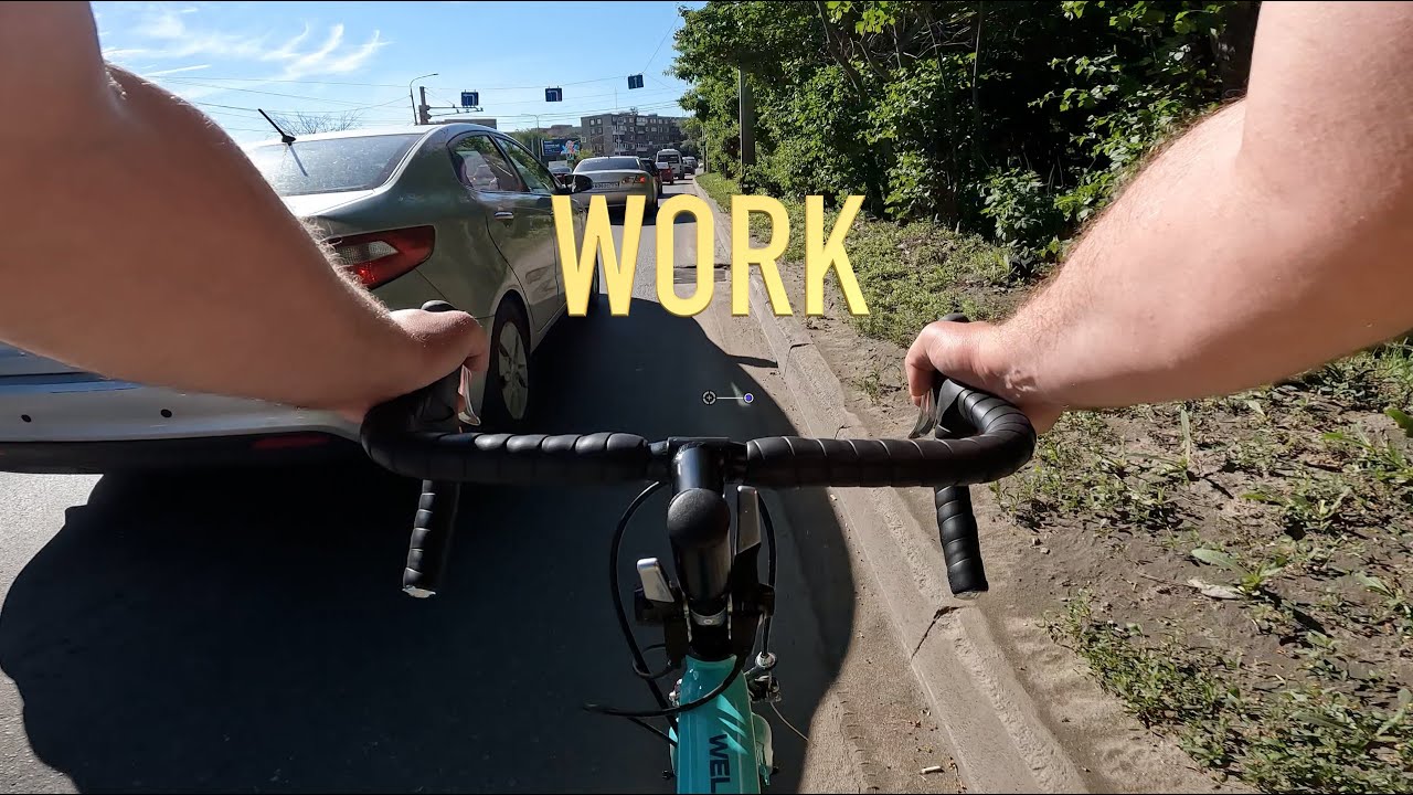Такого не ожидал никто! Самый дешевый шоссейный велосипед WELS Roady. Катаюсь по городу.