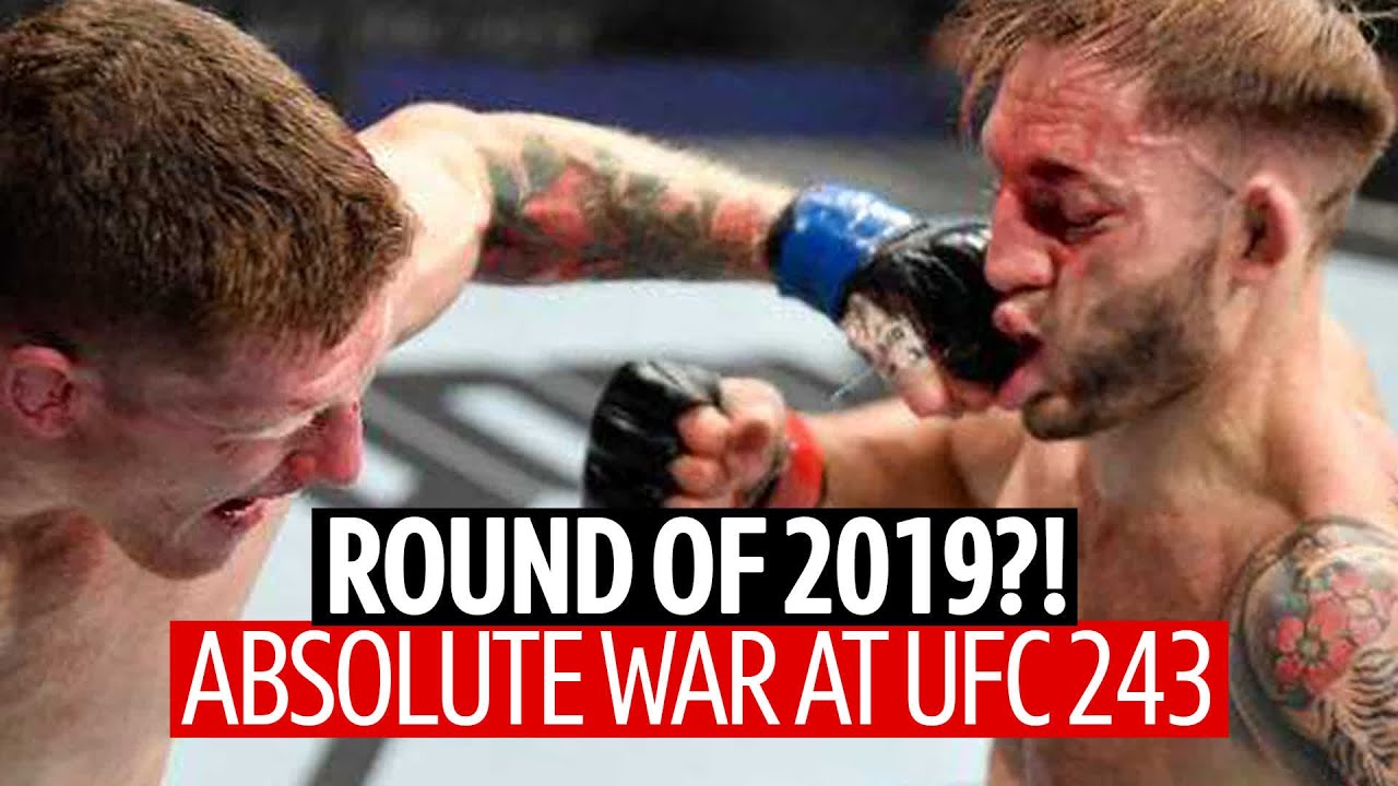 Round of 2019 so far?! Two warriors end the fight swinging in a fight of the year contender