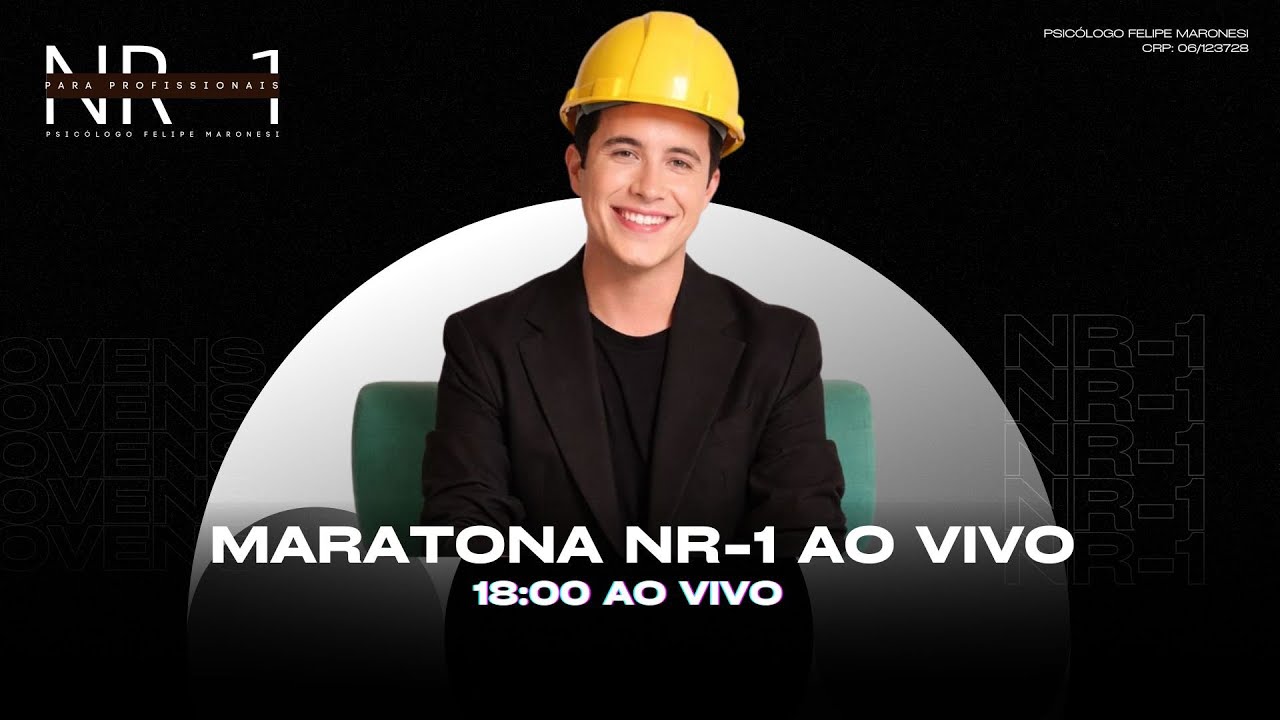 MARATONA NR-1 AO VIVO - DOMINGO - 01/03 18:00