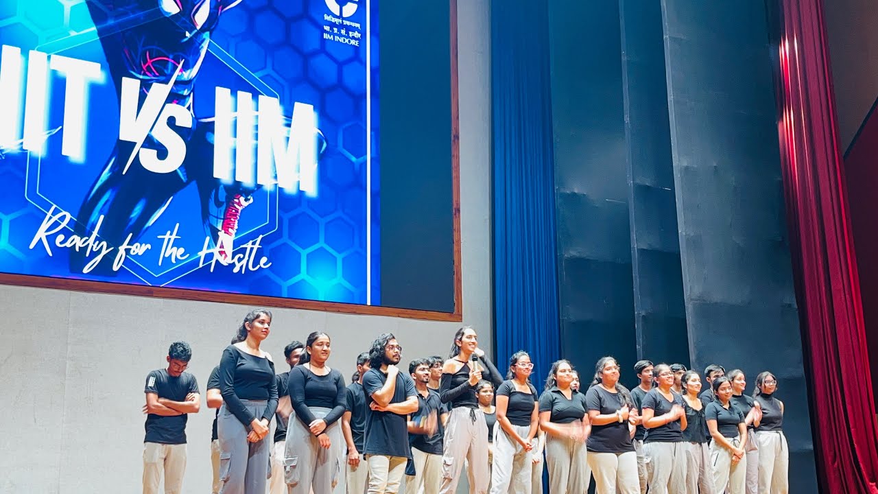 IIT vs IIM || IIT INDORE DANCE PERFORMANCE ||  #iitindore #dance #jee #viral #iimindore