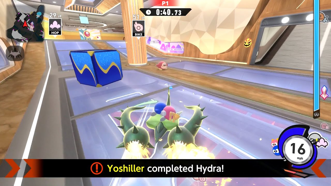 Kirby Air Riders - Getting Hydra in City Trial Online Ranked Match! Lololo & Lalala Gameplay!