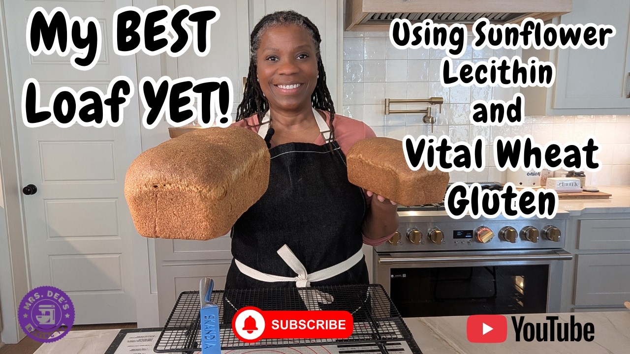 My Best Loaf Yet Using Sunflower Lecithin and Vital Wheat Gluten