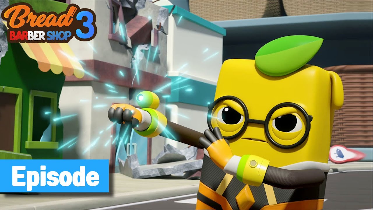 BreadBarbershop3 | KniePpnie Heroes | Genius Genie | english/animation/dessert