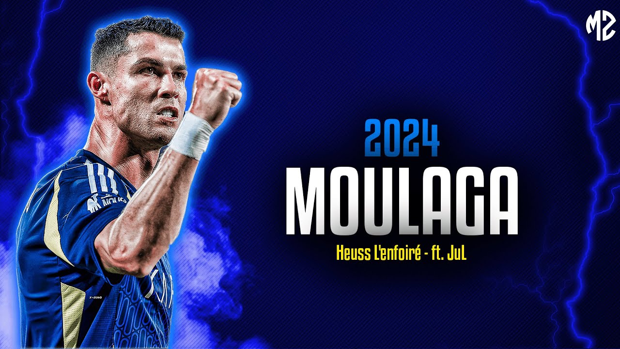 Cristiano Ronaldo 2024/25 ►  MOULAGA -  ( Heuss L' Enfoire ) • Sped up  - Skills & Goals | HD
