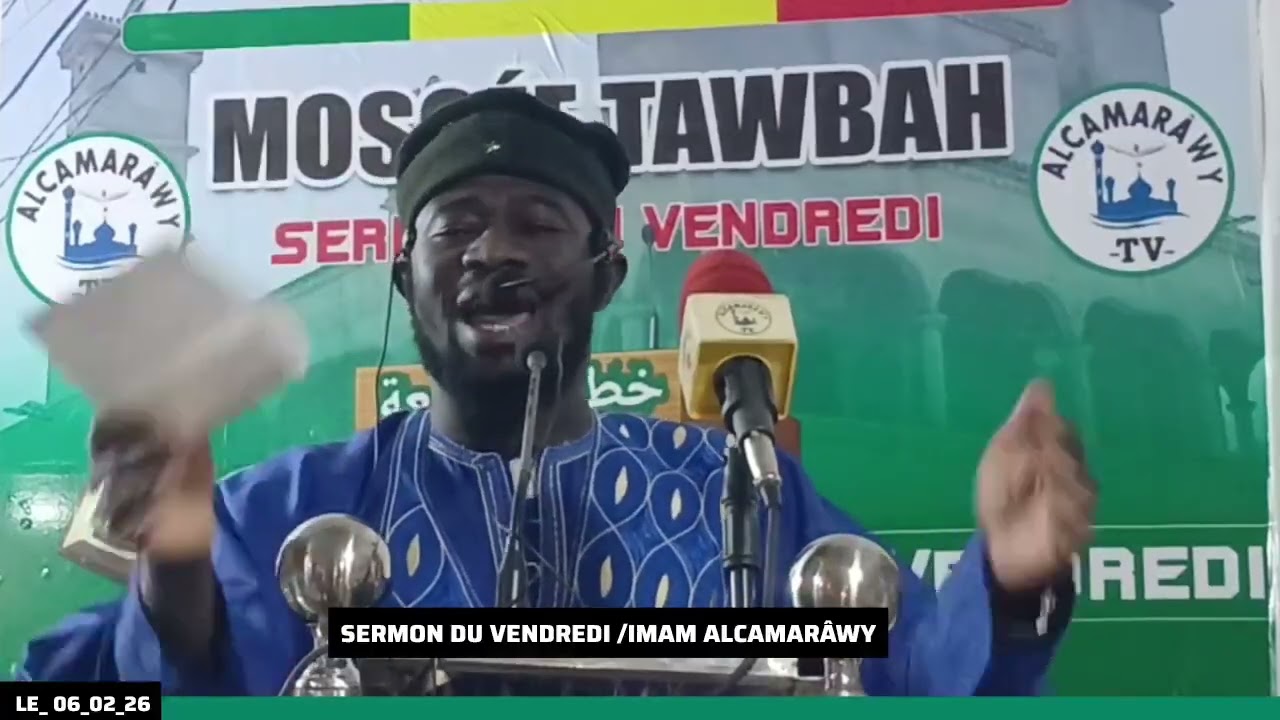 SERMON DU VENDREDI_IMAM ALCAMARÂWY.LE_06_02_26✅️📖
