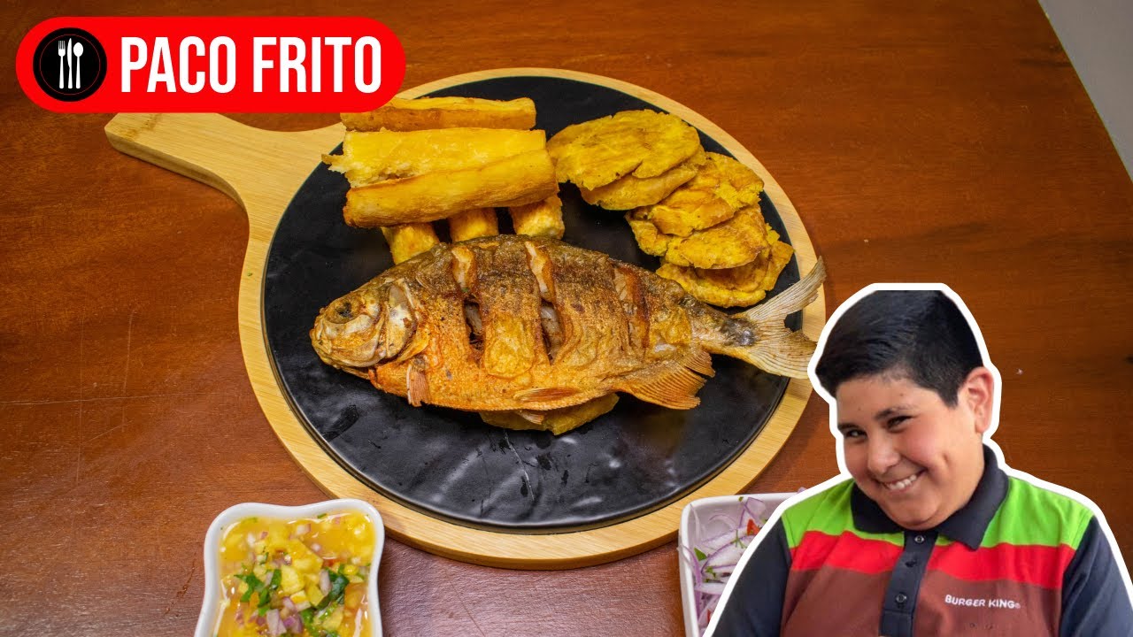 COMO PREPARAR PESCADO FRITO (PACO) 🐟👨‍🍳😋