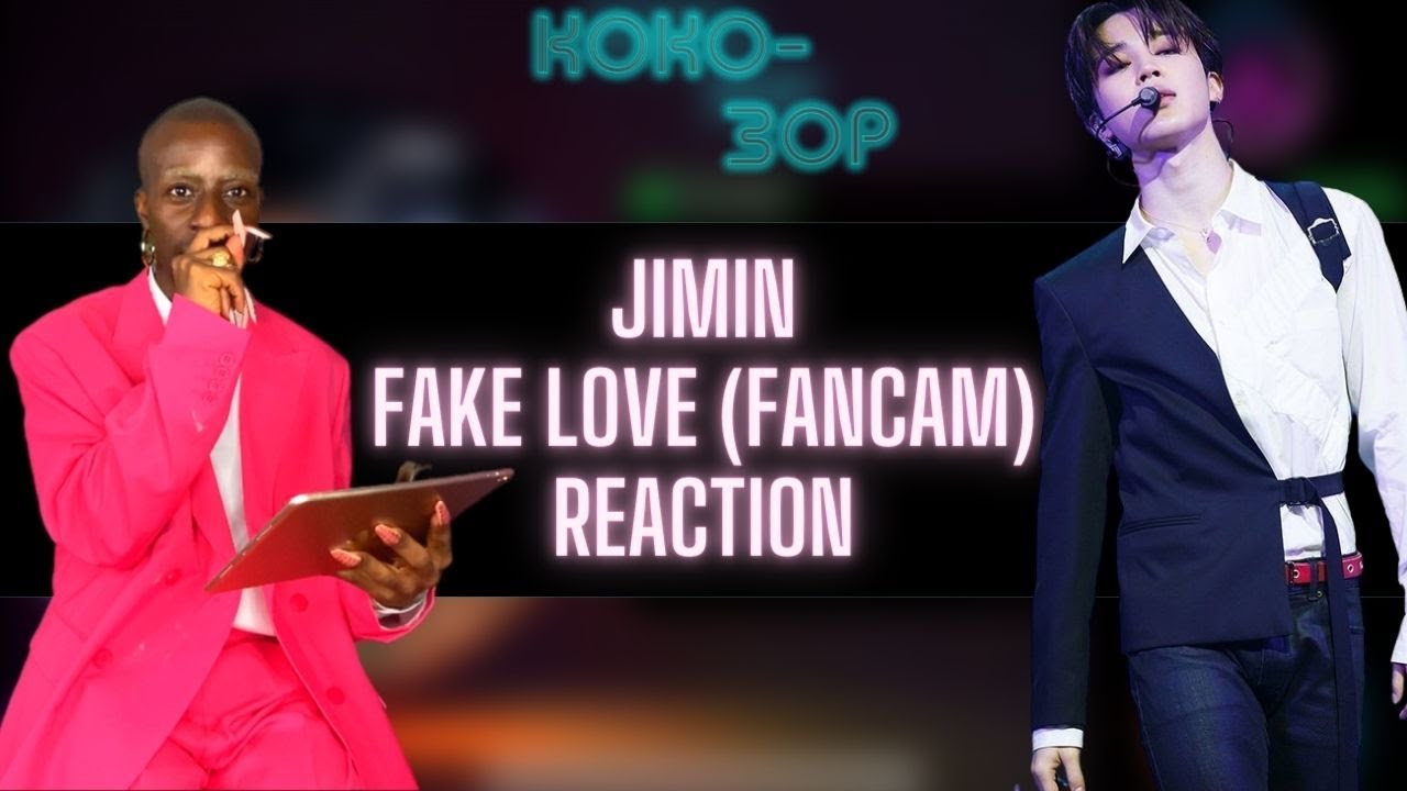 EX-BALLET DANCER REACTS to BTS/JIMIN - Fake Love (Fancam)