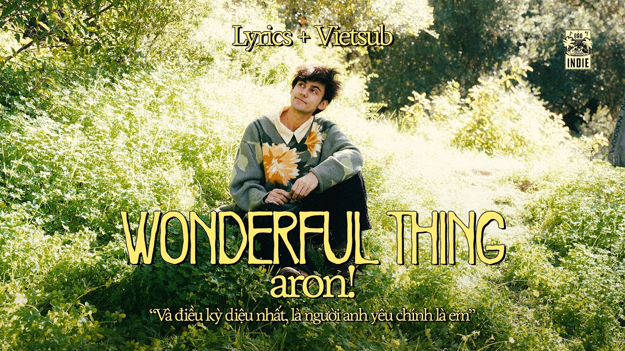 Wonderful Thing - aron! (Vietsub + Lyric) | Điều tuyệt vời nhất l&agrave; được y&ecirc;u em 💕 | Đảo Indie