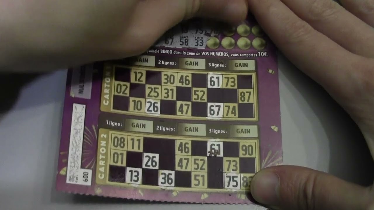 Ticket de Grattage, 3 Mission Natures, 3 BINGO, la chance était avec moi (^^)