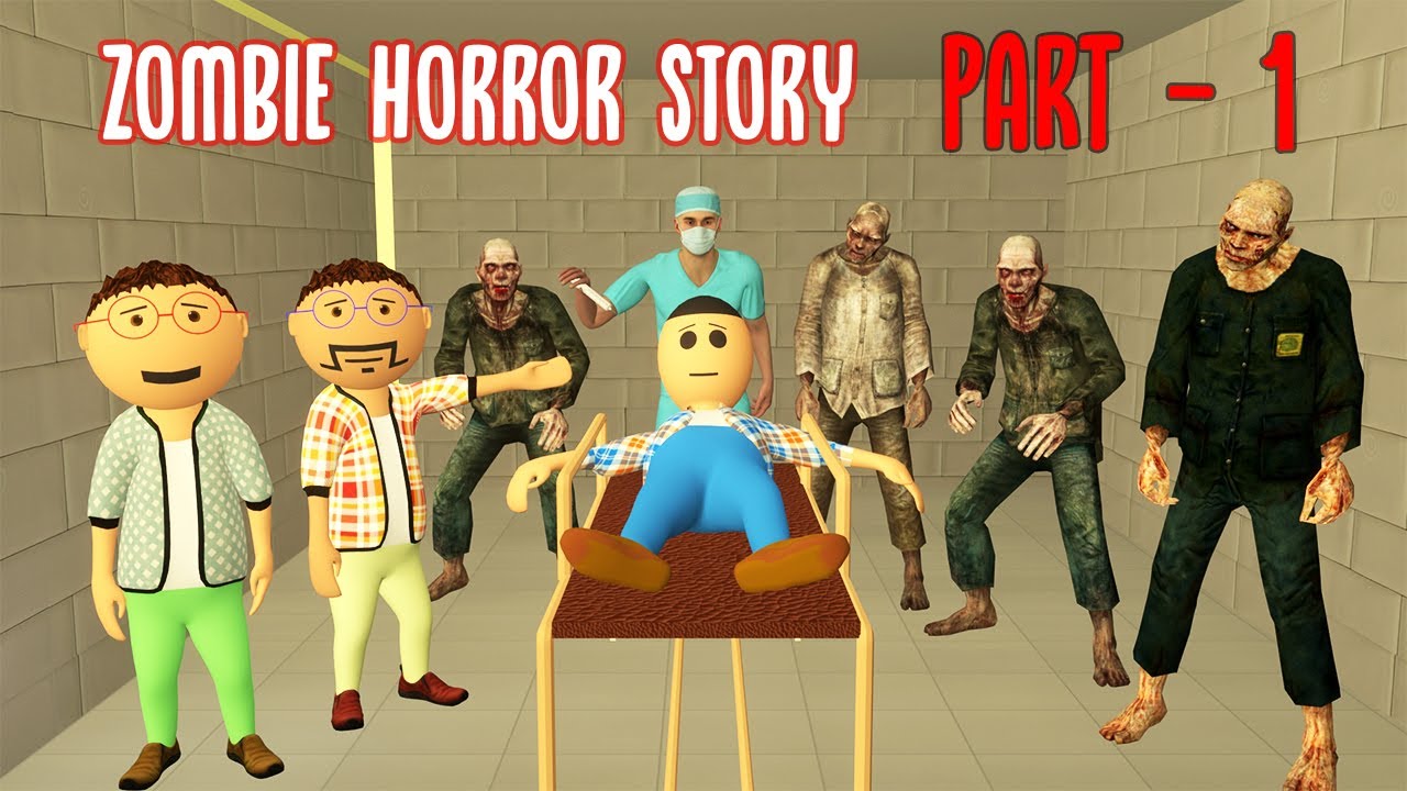 Gulli Bulli Aur Zombies Part 1 || Zombie Horror Story || Make Joke Factory