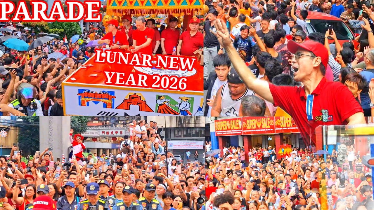 MANILA- FULL VIDEO NG LUNAR NEW YEAR PARADE || YEAR OF THE HORSE SA BINONDO TO CHINA TOWN DINUMOG