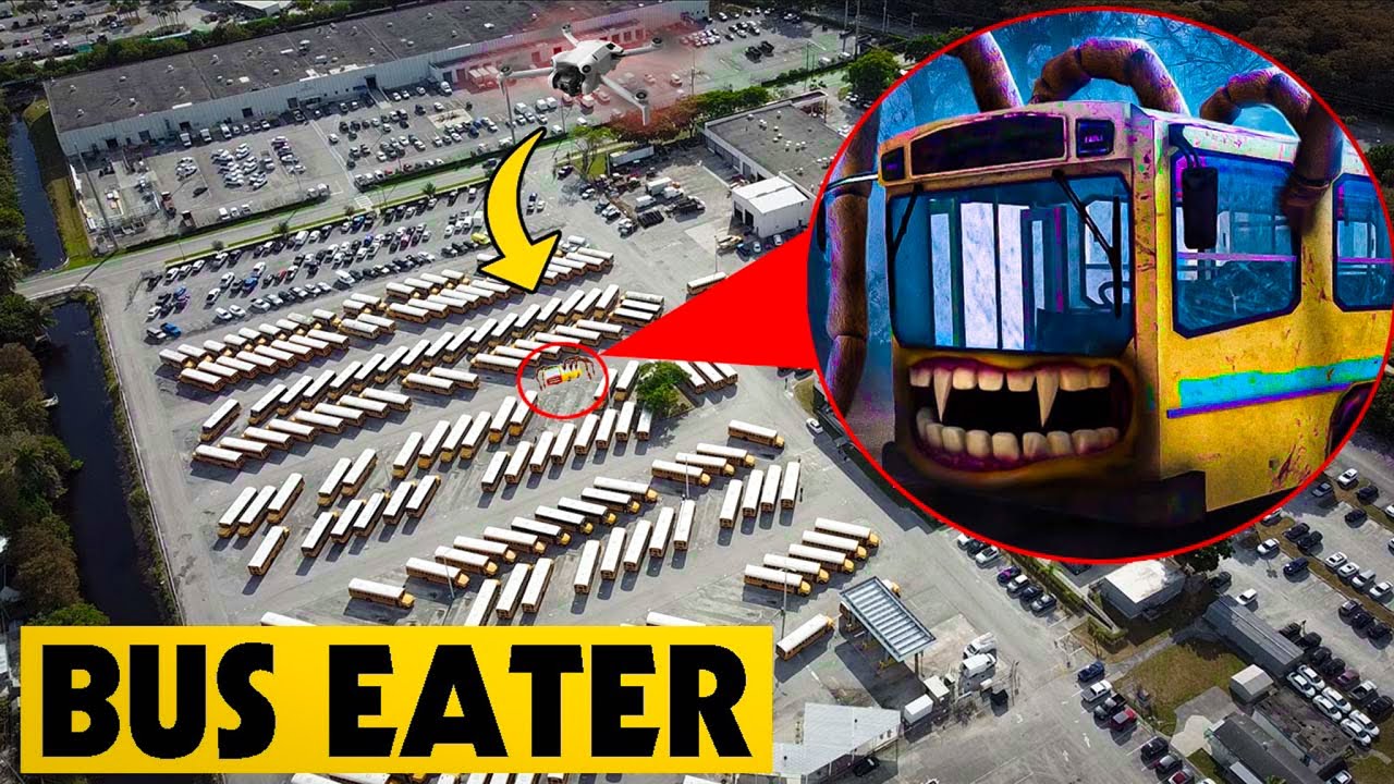 ДРОН ПОСЛАЛ АВТОБУС, ПОЖИРАЮЩИЙ ЛЮДЕЙ (SCP-2086) В РЕАЛЬНОЙ ЖИЗНИ! | ПОЖИРАТЕЛЬ АВТОБУСОВ ПОПАЛ Н...