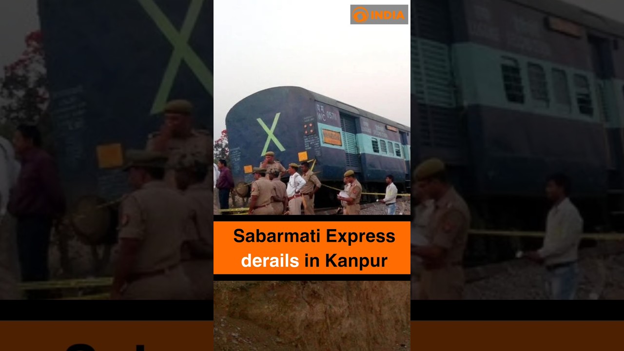 Sabarmati Express derails in Kanpur