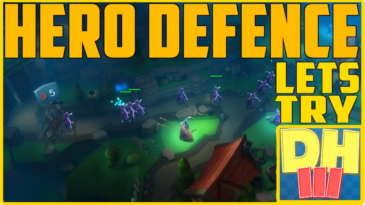 Let's Try...Hero Defense - Haunted Island (PC 60FPS Gameplay Let's Play)
