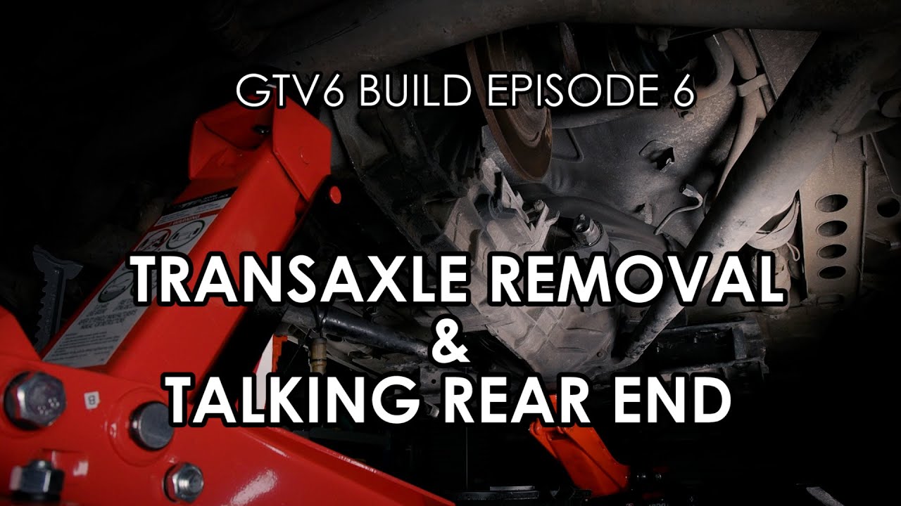 GTV6 3.0 Build - Ep 6 - HOW NOT TO REMOVE A TRANSAXLE & TALKING REAR END (please read description)