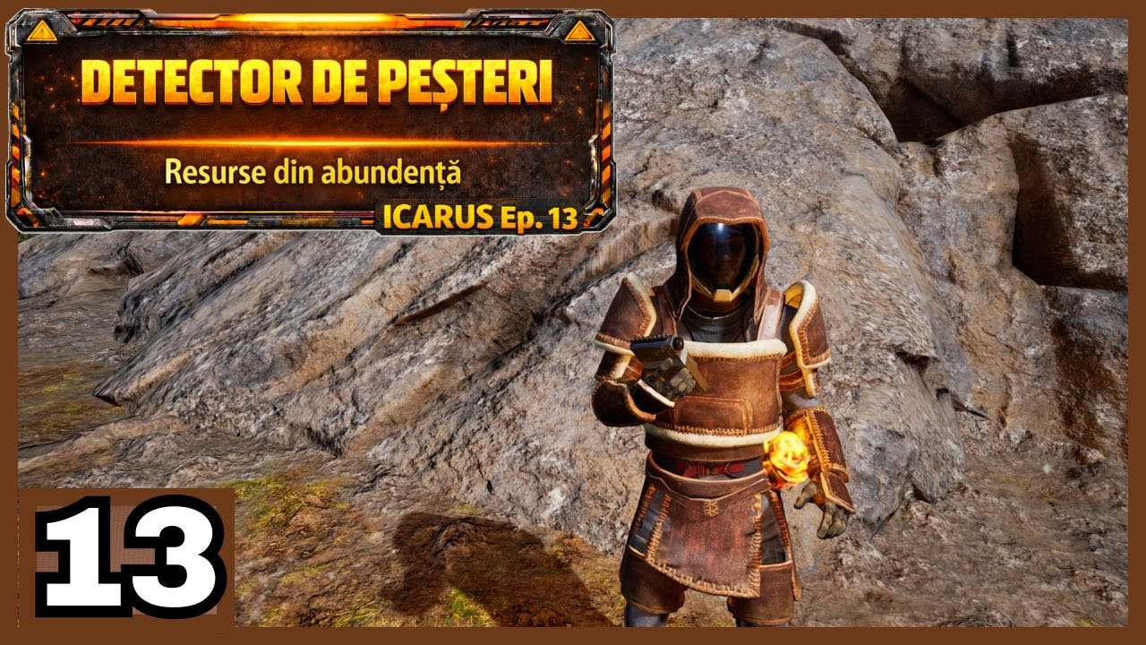 ICARUS Ep. 13 | Explorare inteligentă – Detector de peșteri și colectare de resurse
