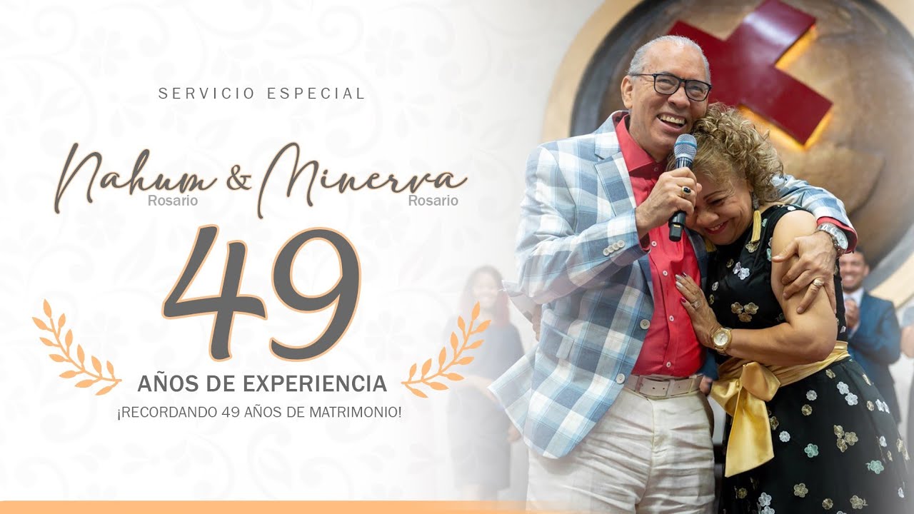 ¡RECORDANDO 49 AÑOS DE MATRIMONIO! Nahum y Minerva Rosario. 28 Agosto  2020