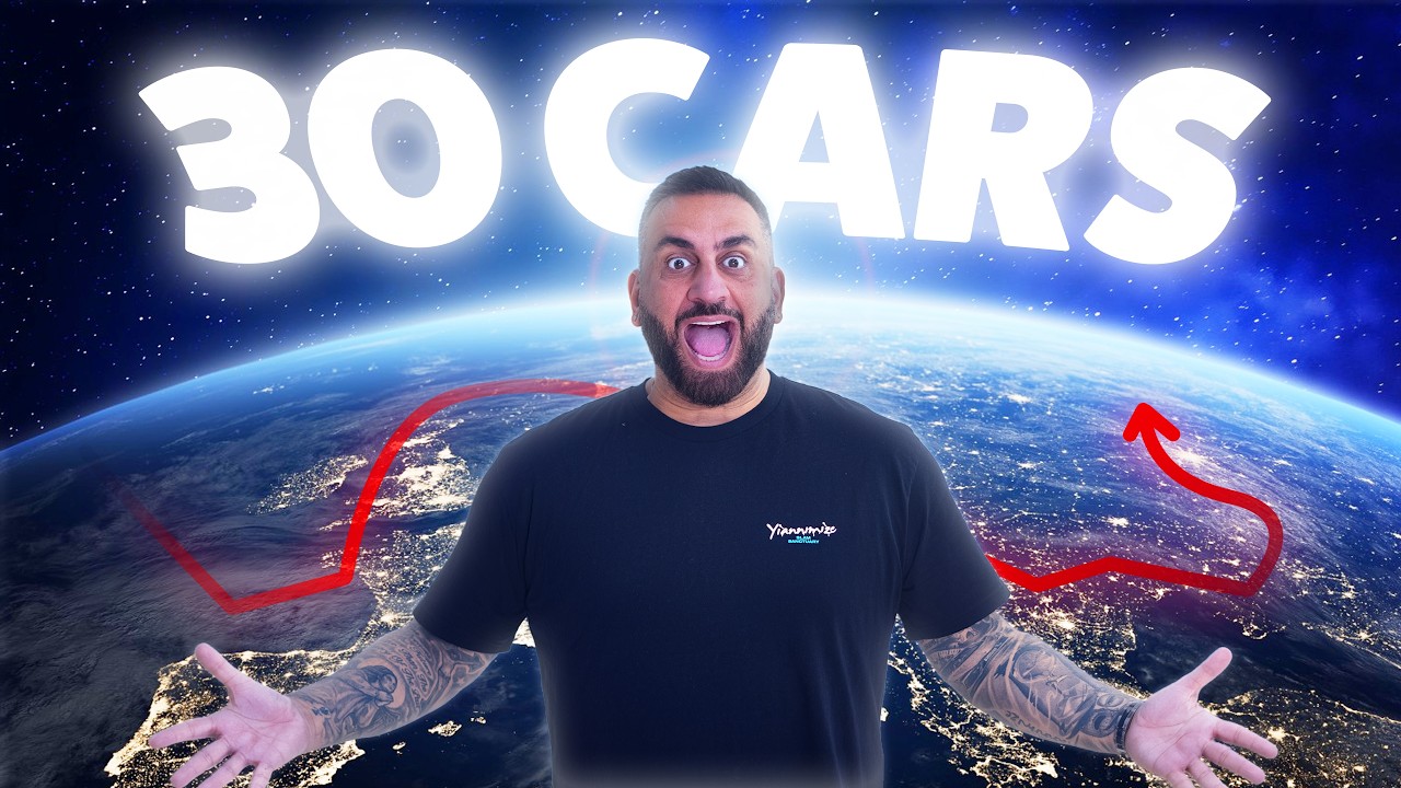 30 Supercars Drive Across The World In 7 Days!
