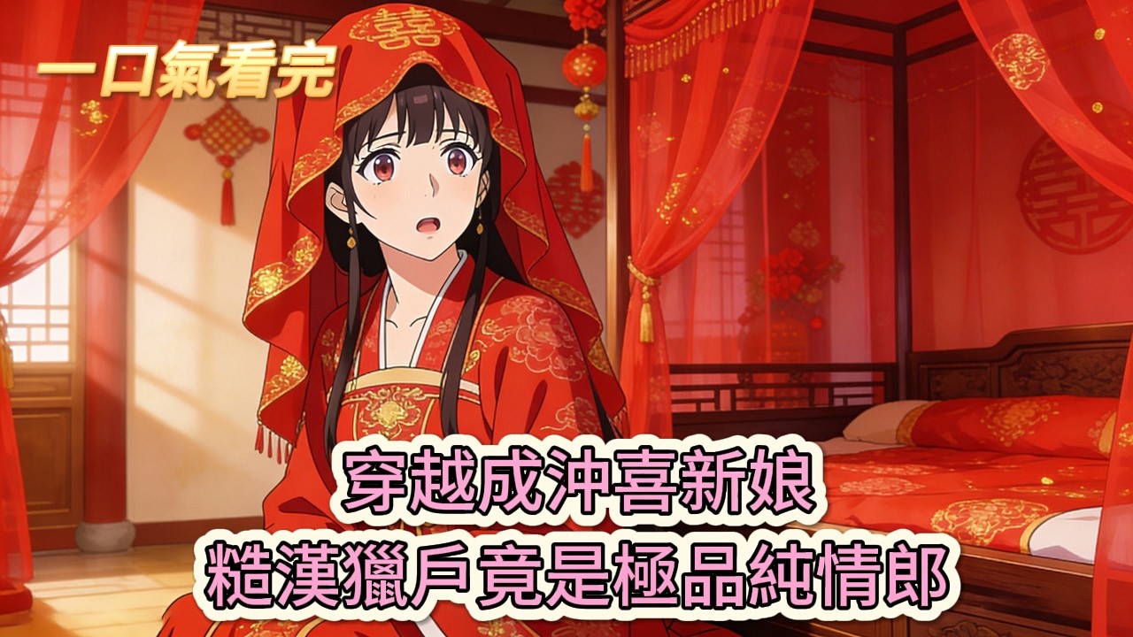 完结小说💕《嫁給獵戶婚後日子又甜又美》穿越成沖喜新娘！糙漢獵戶竟是極品純情郎#推文 #小说 #悠悠书屋