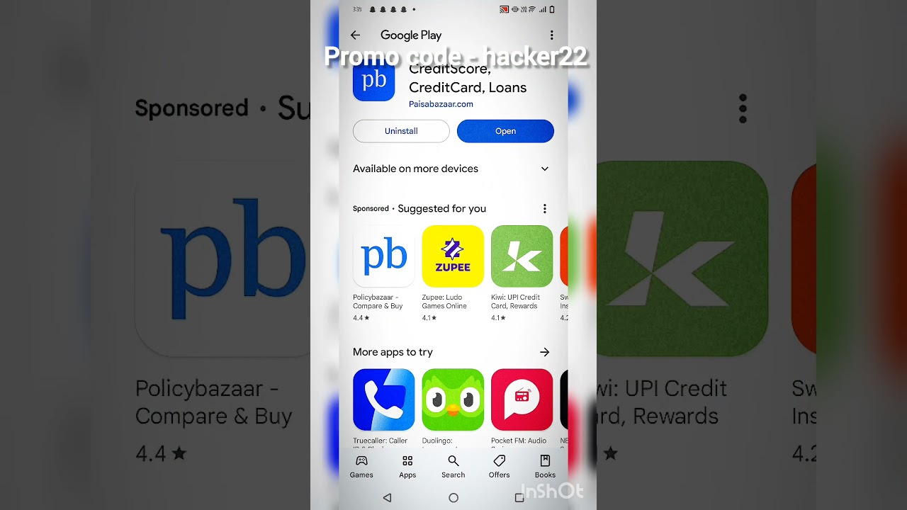Poll pe , referral code - HACKER22