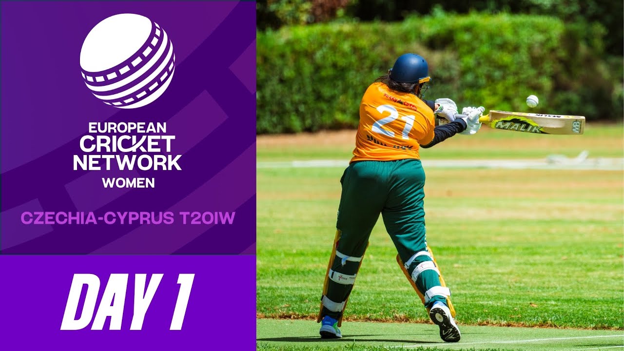 🔴 ECN Czechia-Cyprus T20IW, 2025 | Day 1 | 2 May 2025 | T20 International Live European Cricket