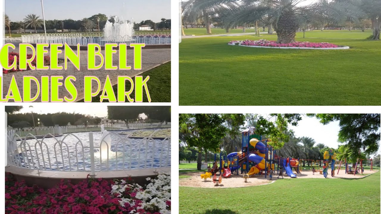 GREEN BELT LADIES PARK  IN SHARJAH