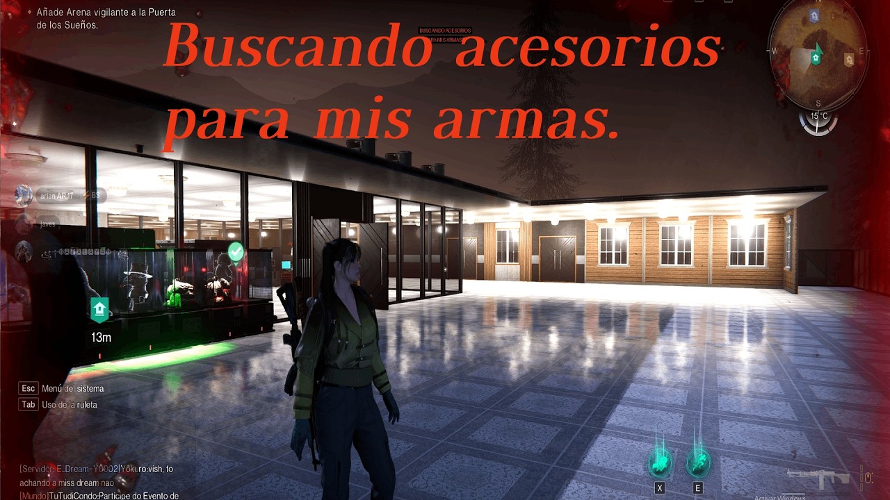 consigo los mejores acesorios para armas en Once human.