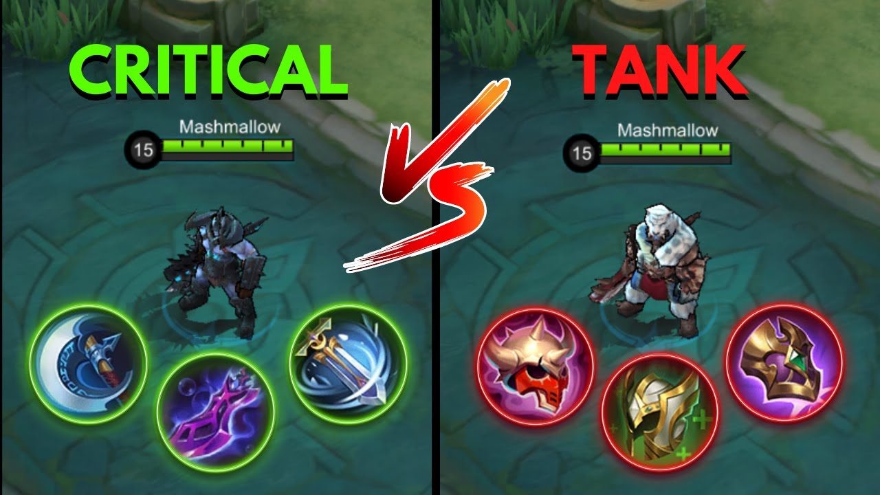 critical vs tank build balmond
