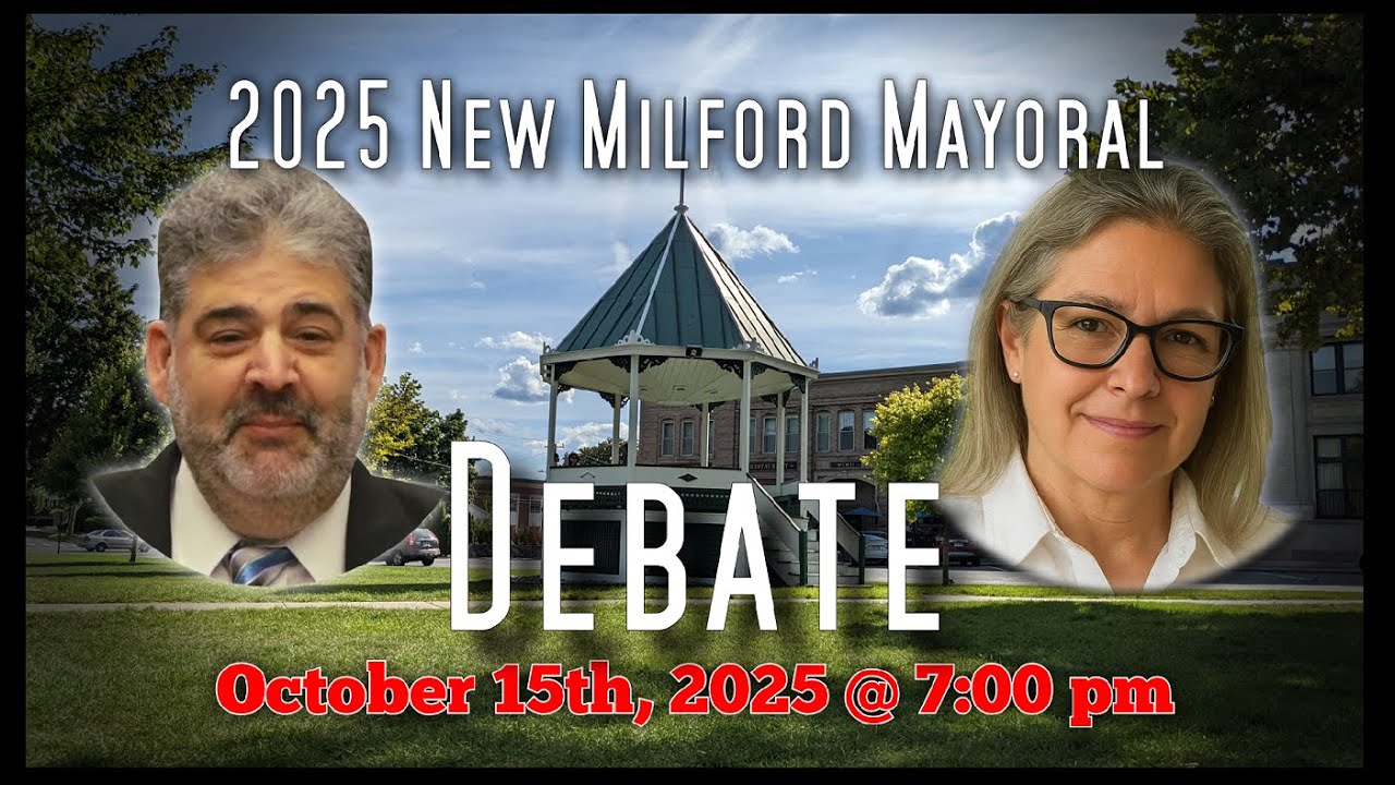 LIVE New Milford Mayoral Debate | October 15th, 2025