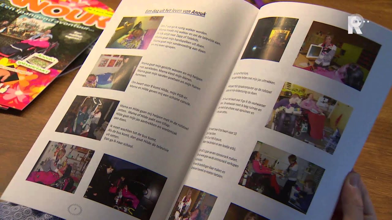 Gehandicapte Anouk brengt voor de derde keer eigen glossy uit