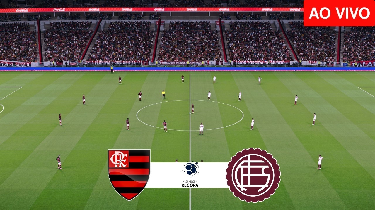 FLAMENGO X LANÚS AO VIVO E COM IMAGENS | RECOPA 2026 | ASSISTA AGORA