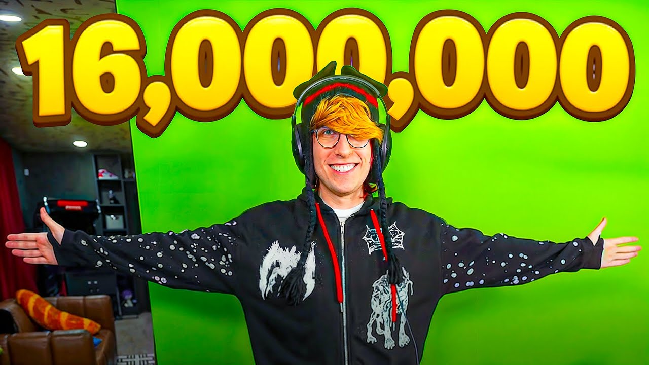 Hitting 16 Million Subscribers Live!