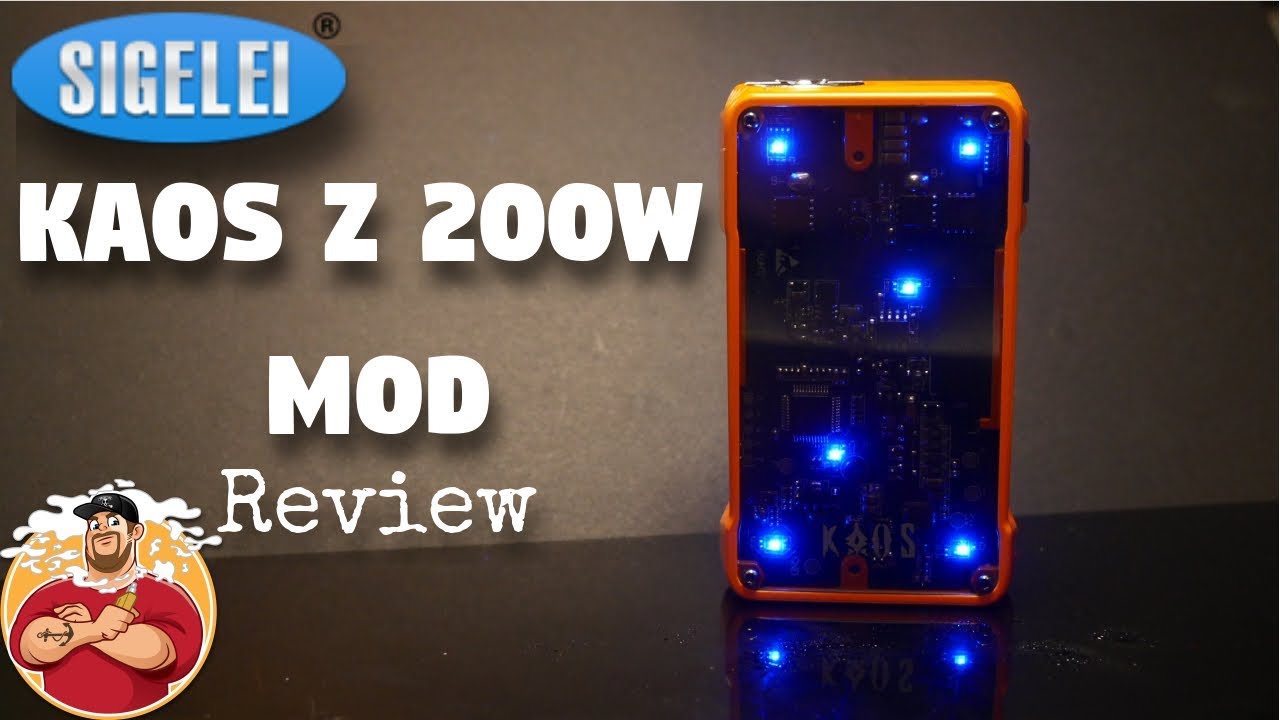 Kaos Z 200w Box Mod by Kaos Ecigs Review