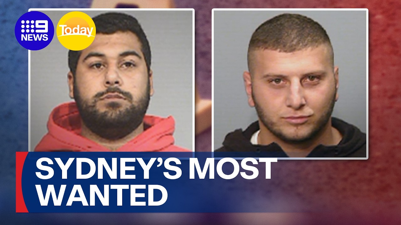 NSW Police unmasked the state's most wanted fugitives | 9 News Australia