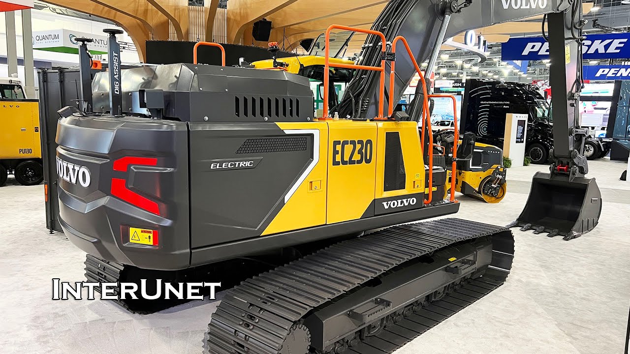 EC230 Volvo Electric Excavator at 2024 ACTexpo