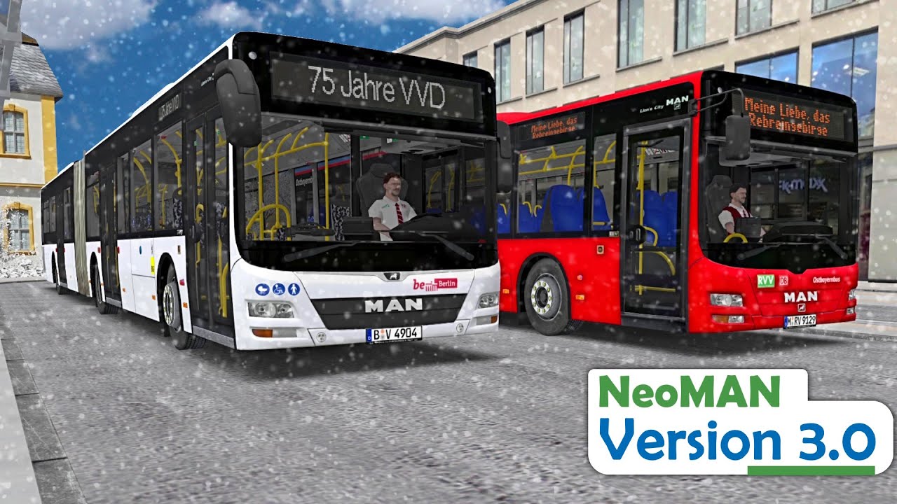 OMSI 2 MAN Pack von Sobol | Update V3 🚌 | #1297