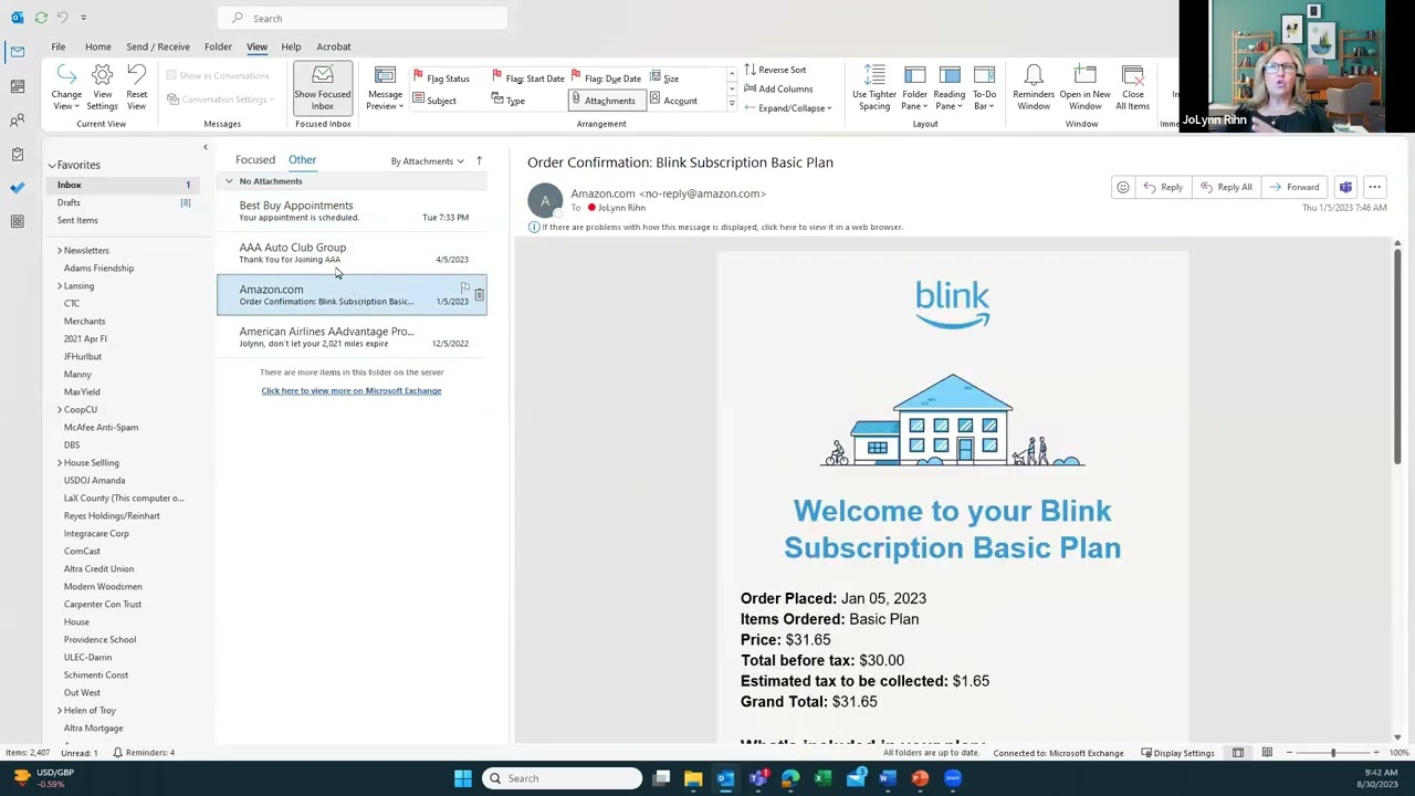 Teams and Outlook Webinar