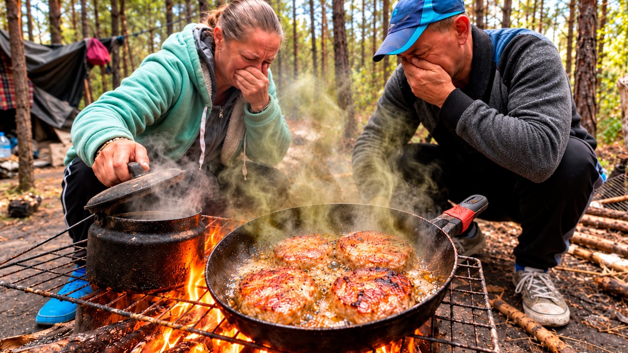 Homeless People Cook STEAKS They Found in the Trash