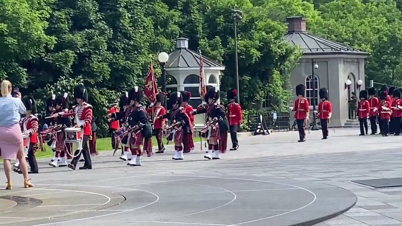 Governor Generals Inspection of the Guard - Arrival of the Ceremonial Guard (1/5)