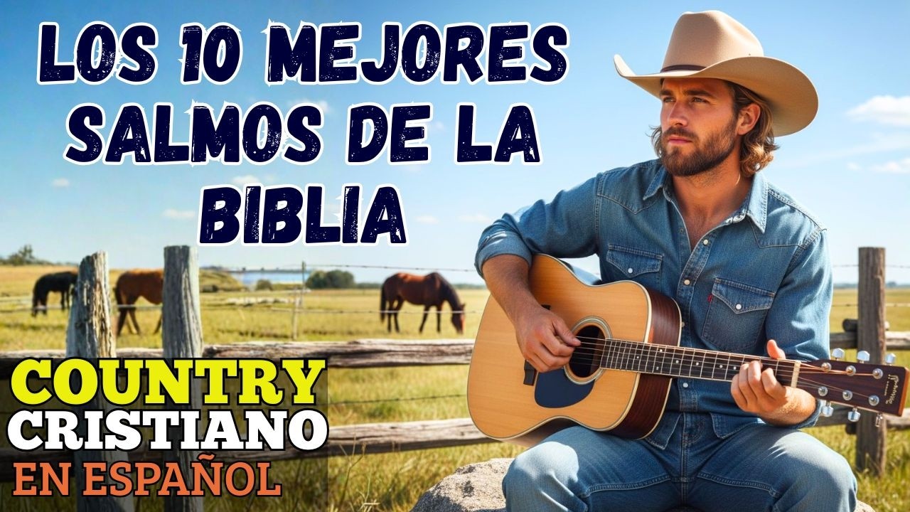 ❤️ LOS 10 MEJORES SALMOS de la BIBLIA Cantados en COUNTRY 🎵