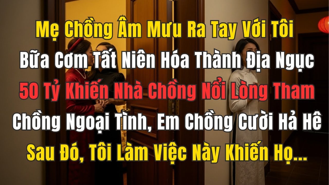 Vì 50 Tỷ Thừa Kế Mà Mẹ Chồng Định G.i.ế.t Tôi Bằng Canh Hạt Sen Nhưng Tôi Đã...