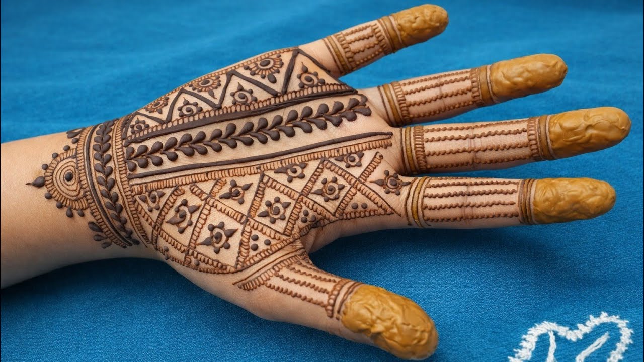 Very simple unique mehndi designs 2026 | Stylish front hand mehndi design | puja creations 58