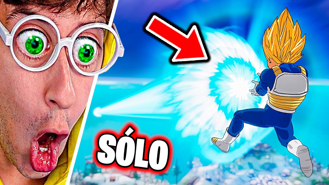 SÓLO **KAMEHAMEHA** Challenge 😲!! (MikelTube vs Tekendo) - Fortnite x Dragon Ball