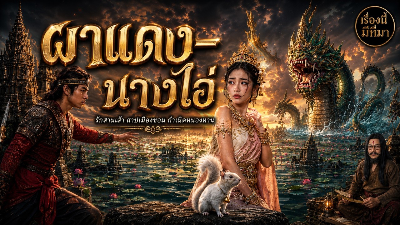 ผาแดง-นางไอ่ - ตำนานรักต้องห้าม สู่กำเนิดบั้งไฟพญานาค l ตำนานนี้มีที่มา EP.25