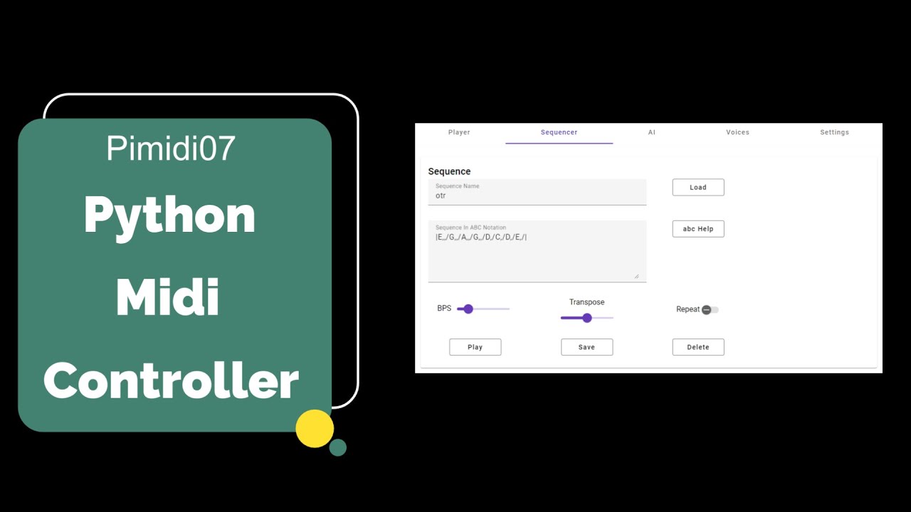 PIMIDI07 – Sequencer functionality